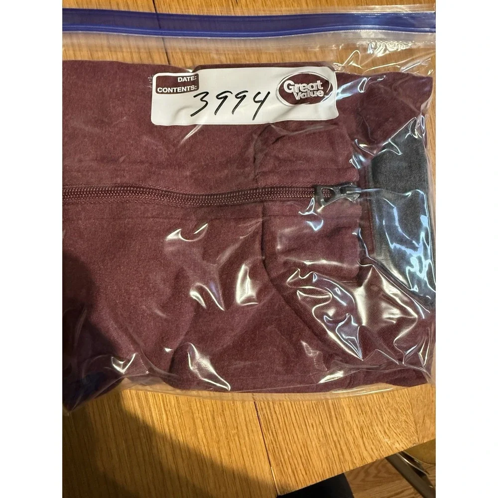 Polo Ralph Lauren 1/4 Zip Pullover Sweater M Maroon L/S Cotton Blend Golf Tennis